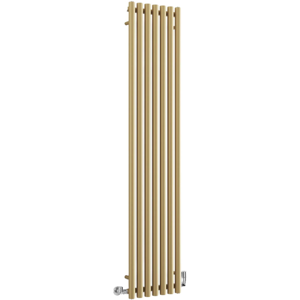 Terma Rolo Room 2735 BTU Brass Radiator 1800 x 370mm Image 1