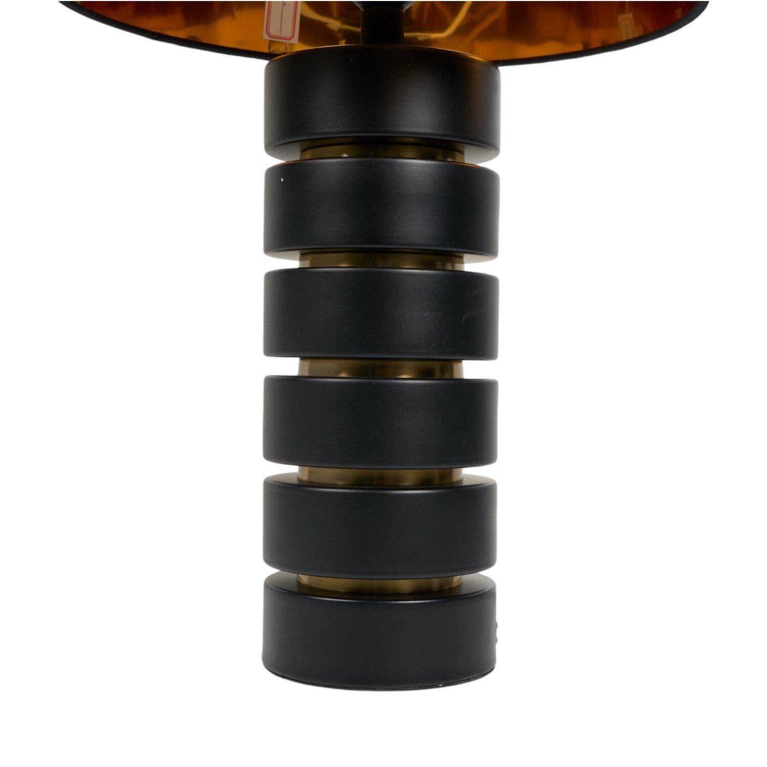 Kai Table Lamp Black and Brass Image 5