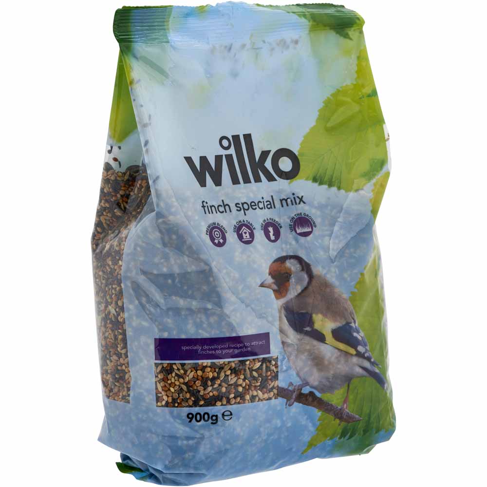 Wilko Wild Bird Finch Special Seed Mix 900g Image 2