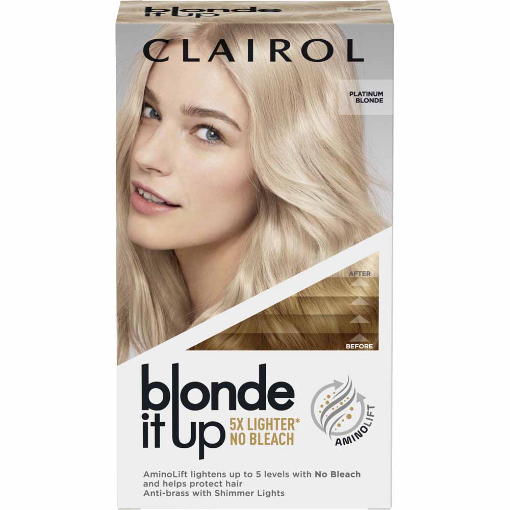 Clairol Blonde It Up Platinum Blonde Hair Dye Image 1