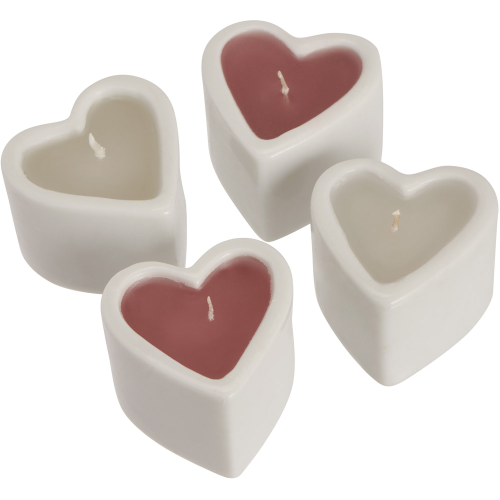 NaturesFragrance Heart Scented Tealights Image 4