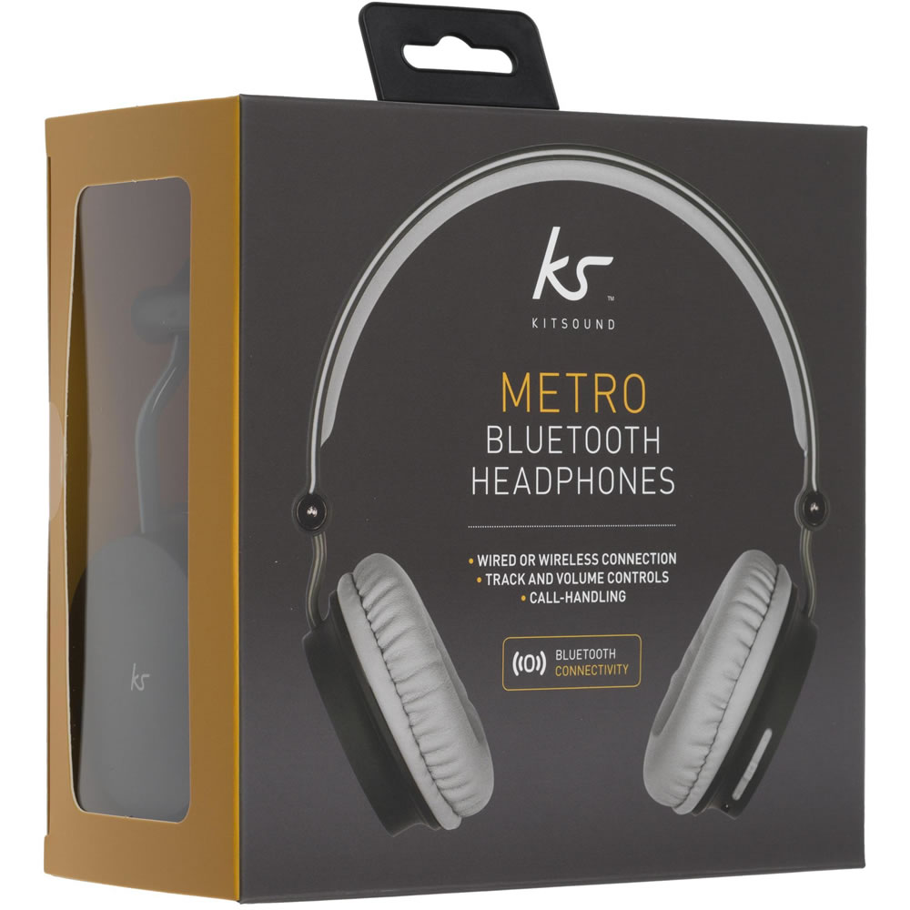 KitSound Metro Bluetooth Headphones Image 1