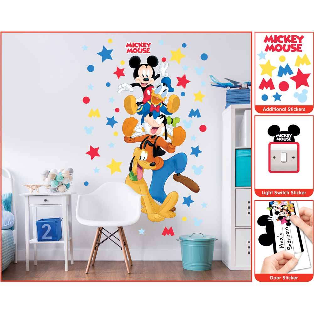 Walltastic Mickey Mouse Large Character Sticker 122cm Image 2