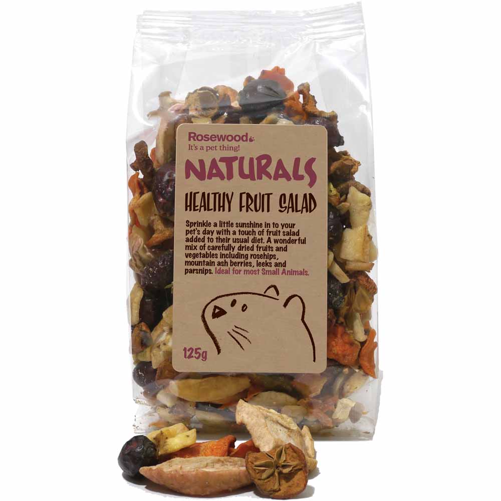 Rosewood Small Animal Healthy Fruit Salad 125g Image