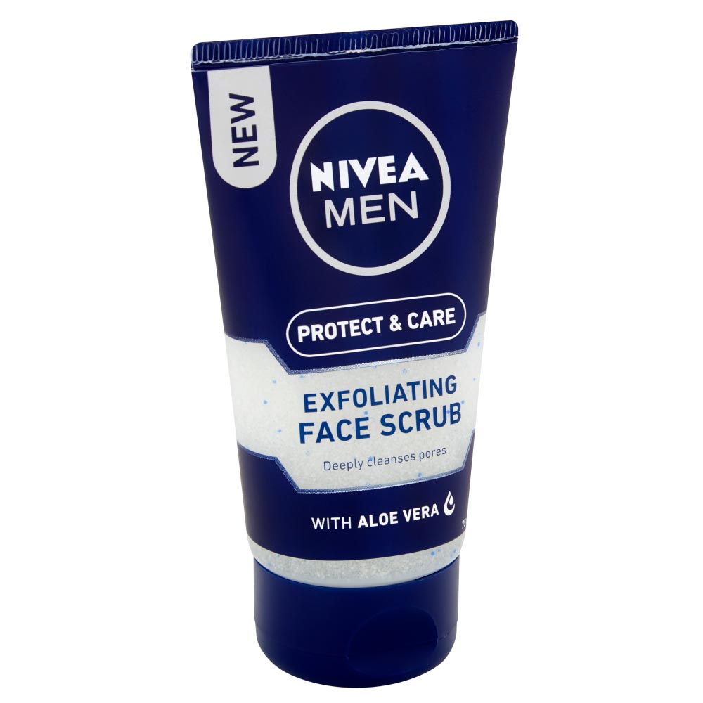 Nivea Men Protect & Care Exfoliating Face Scrub 75ml Image 3