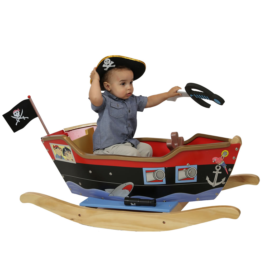 Teamson Rocking Pirate Ship Image 1