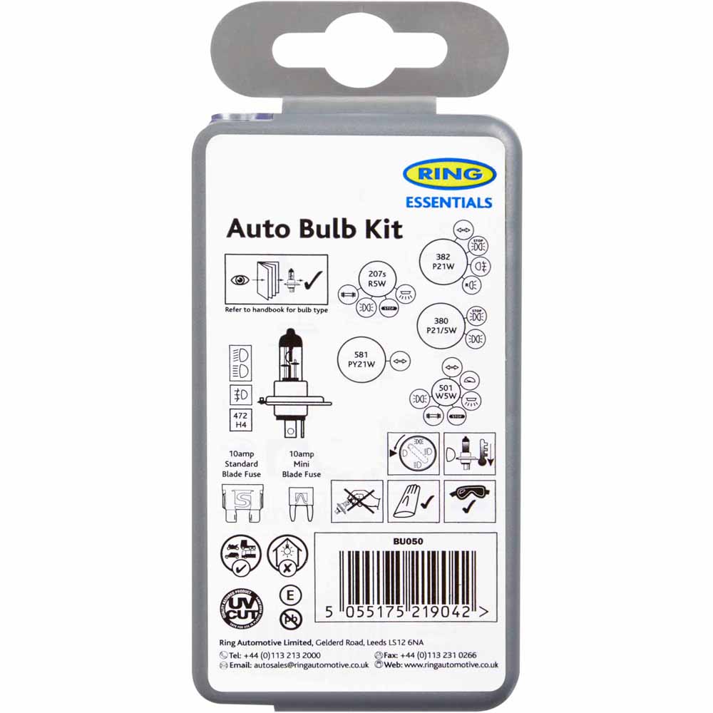 Ring Essentials BU050 H4 Auto Bulb Kit Image 3