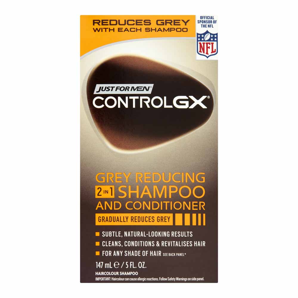 Just For Men Control GX 2 in 1 Shampoo and Conditioner 147ml Wilko