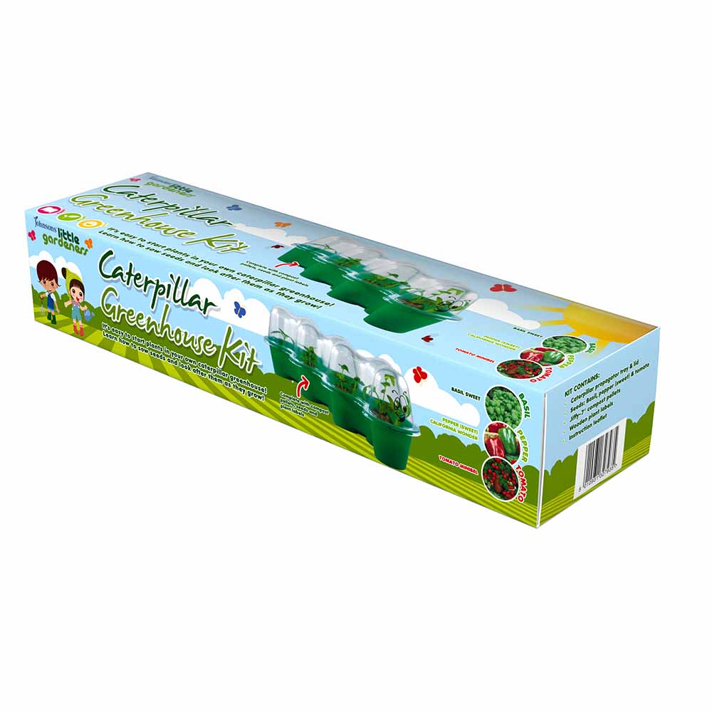 Johnsons Little Gardeners Caterpillar Greenhouse Kit Image 1