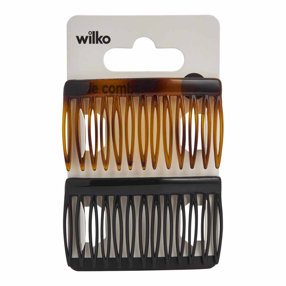Wilko Side Combs 2 pack Image 2