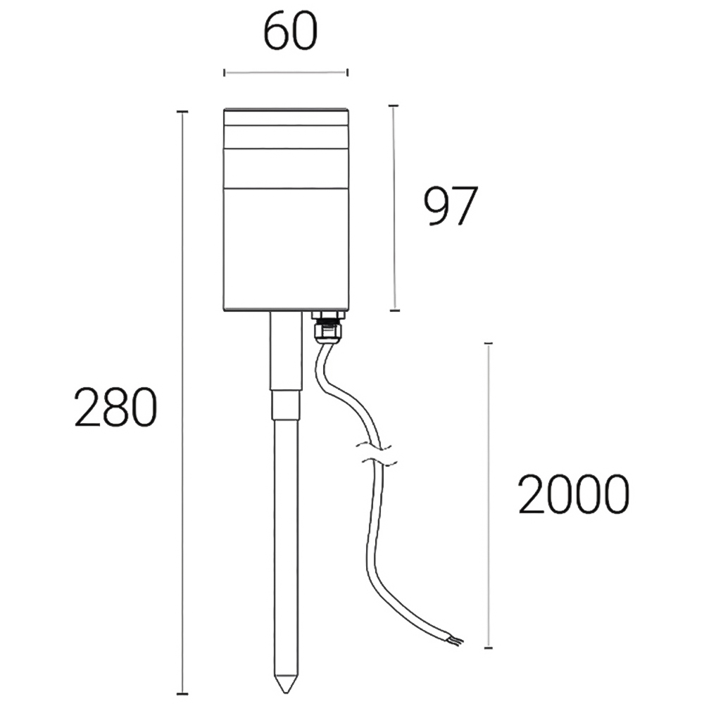 4lite Marinus 2 Pack LED Stainless Steel Garden Spike Light Image 5