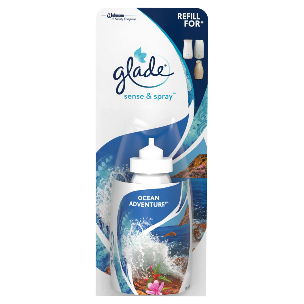 Glade Ocean Adventure Sense And Spray Refill 18ml Image 1