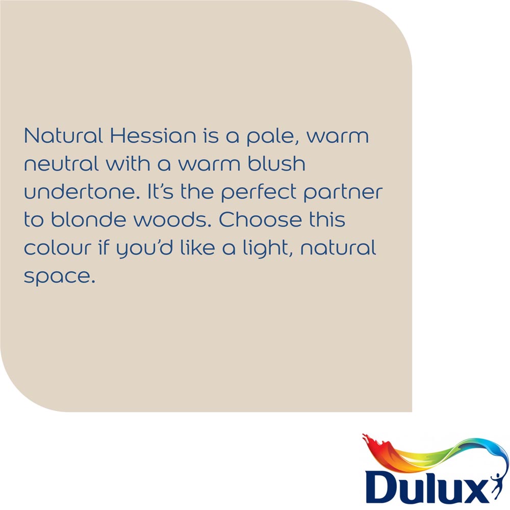 Dulux Easycare Natural Hessian Matt Emulsion Paint  2.5L Image 7