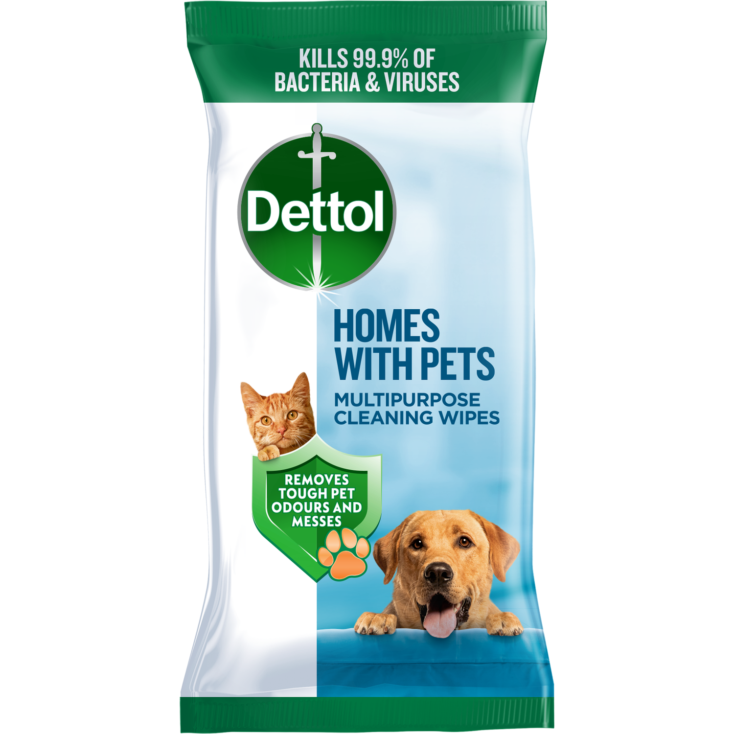 Pack of 50 Dettol Home with Pets Wipes Image