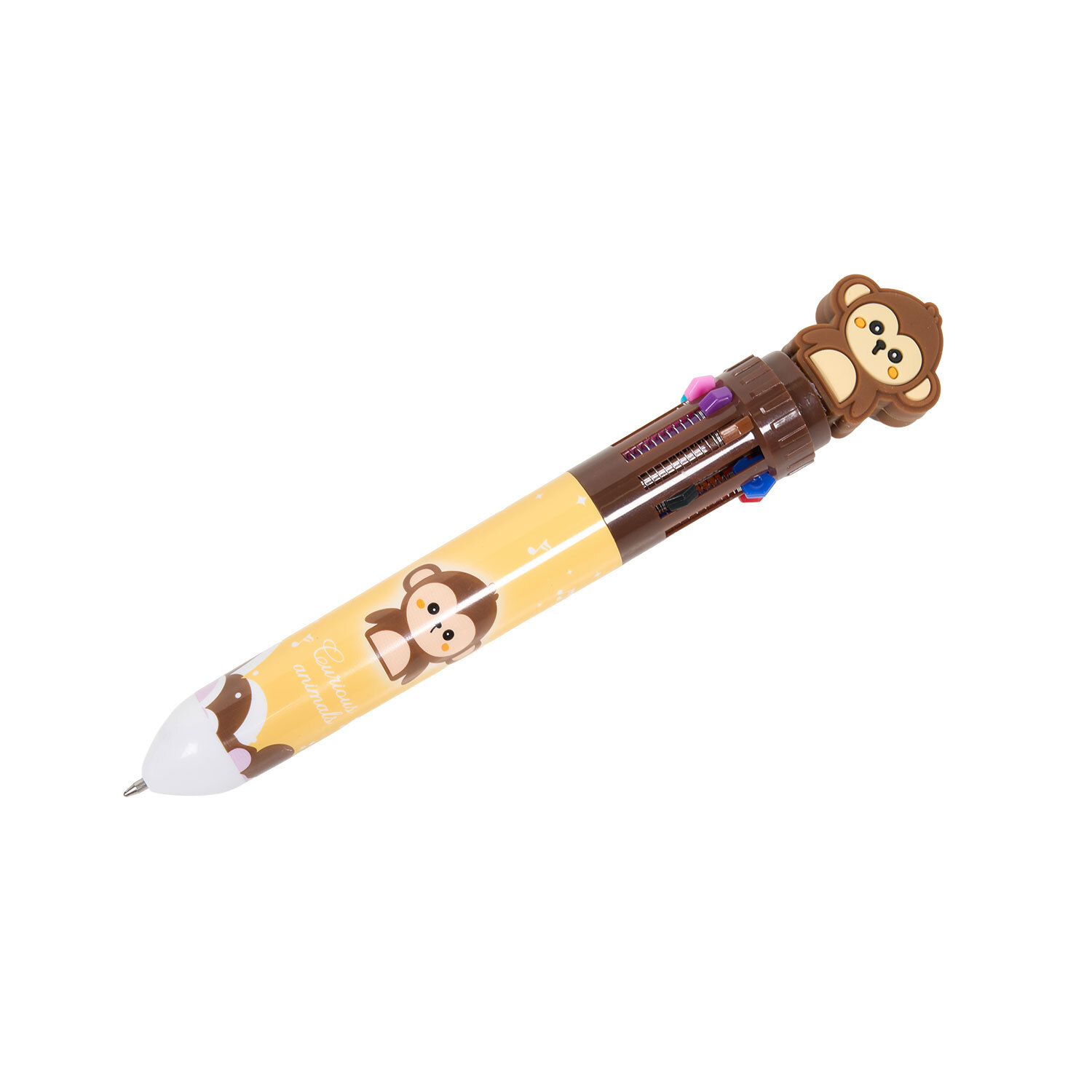 Cutie Animal 10 Colour Pen Image 4