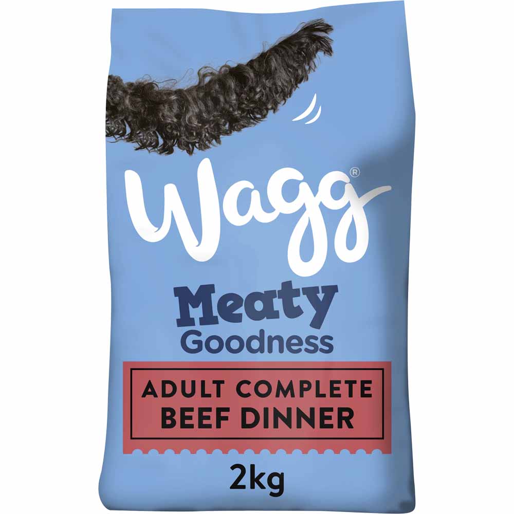 Wagg Meaty Goodness Beef Adult Dry Dog Food 2kg Image 2