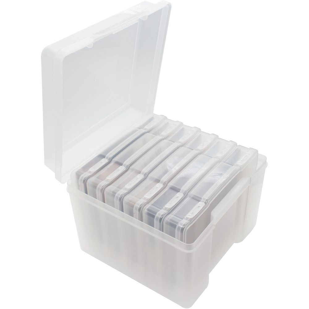 Avilo Clear Photo Storage Box 6 x 4 inch Image 2