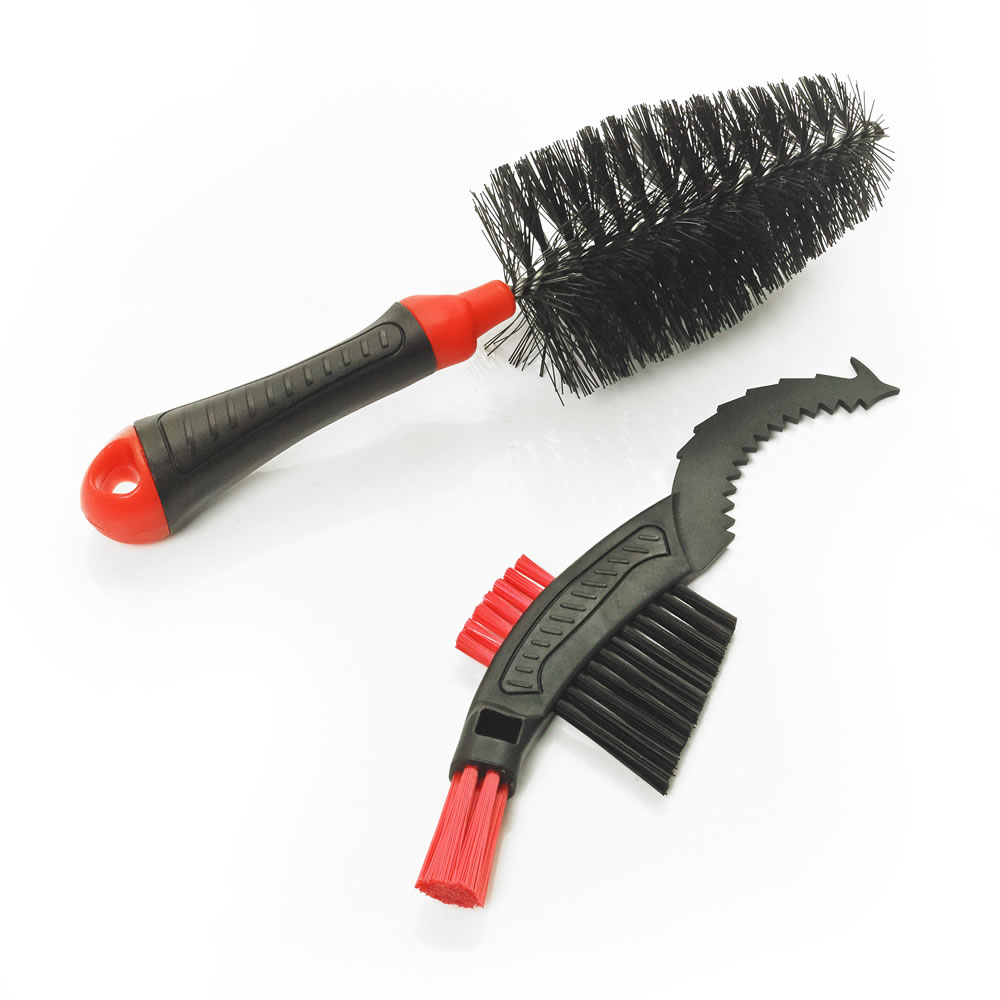 Wilko Bicycle Cleaning Brush Set 2 pack Image