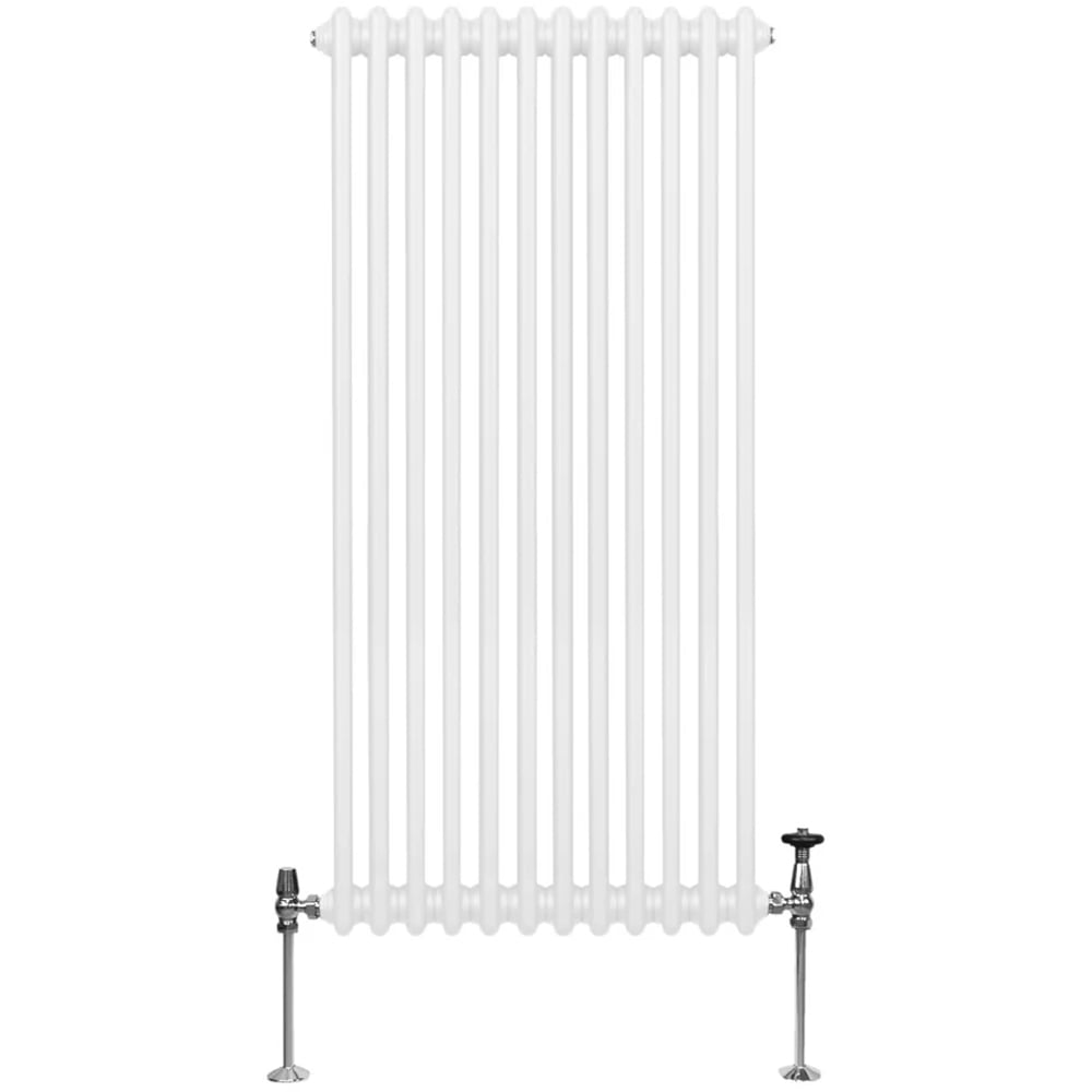 Monster Shop 5582 BTU White Traditional 2 Column Radiator 1500 x 562mm Image 1