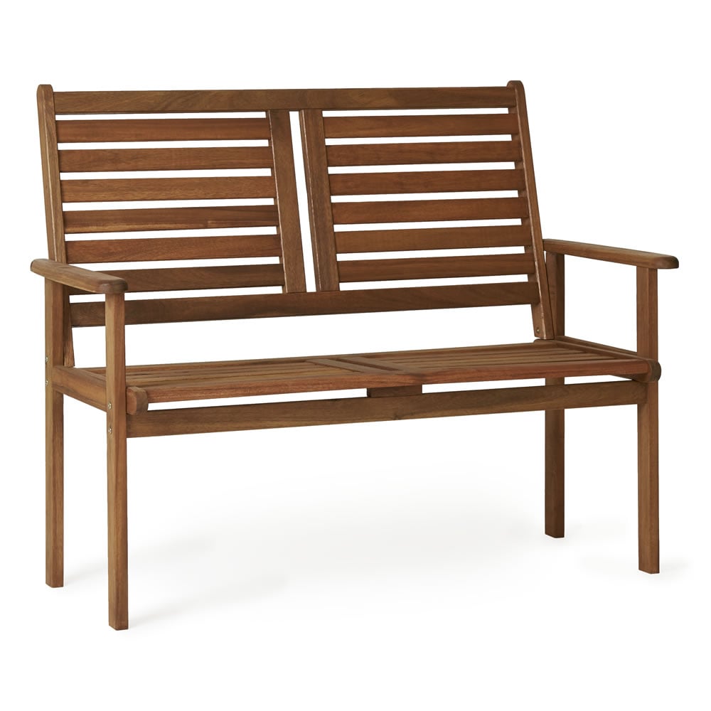 Wilko FSC Wooden Garden Bench Image 1