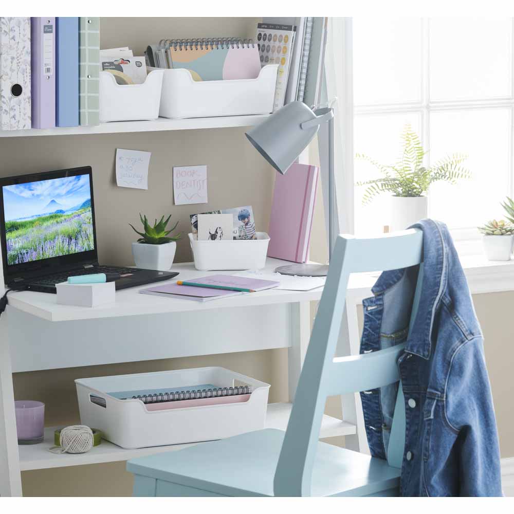 Wilko Medium White Storage Box Wilko