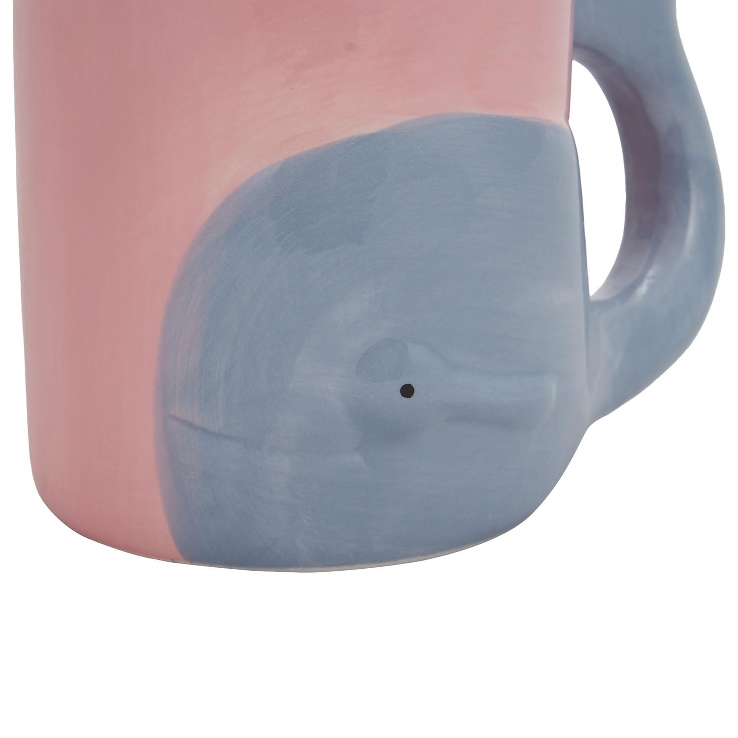 3D Whale Mug - Pink Image 2