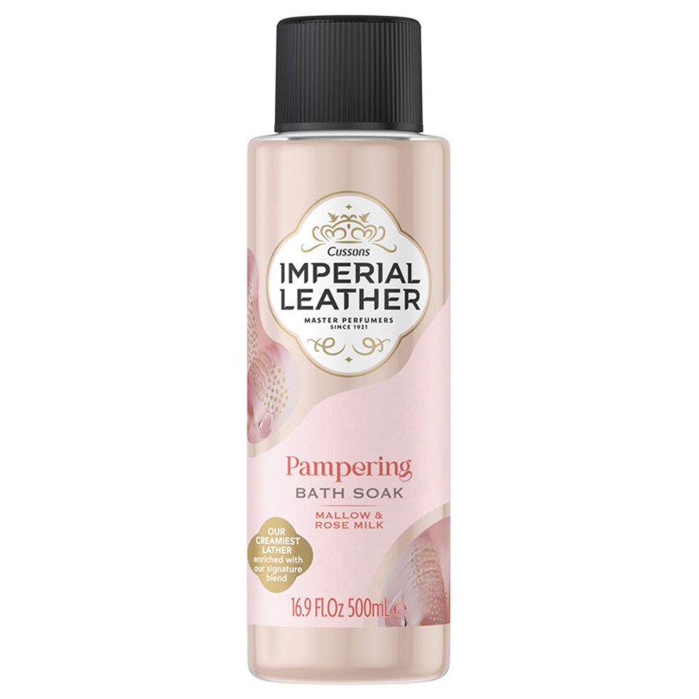 Imperial Leather Pampering Mallow and Rose Milk Body Wash 500ml Image 1