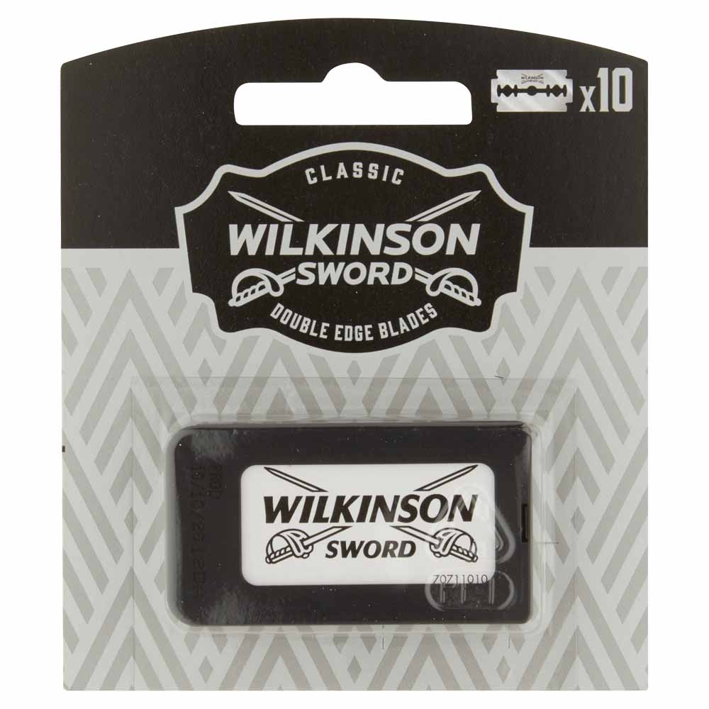 Wilkinson Sword Barber Style Classic Double Edge Razor Blades 10 Pack Image 1