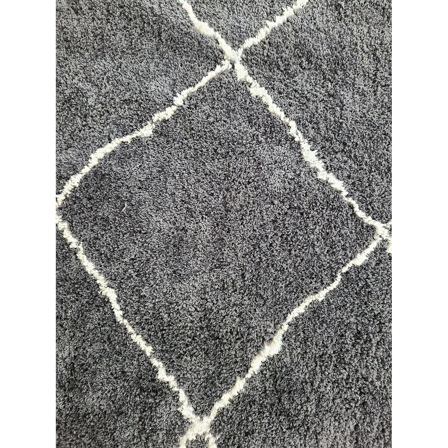 Nordic Rug - Grey & White / 200cm Image 2