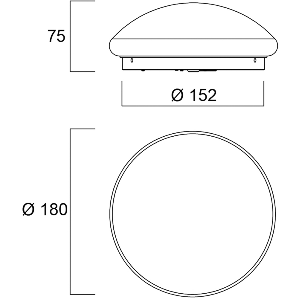 Sylvania LED Small Dual Tone 6W Ceiling Light Image 9