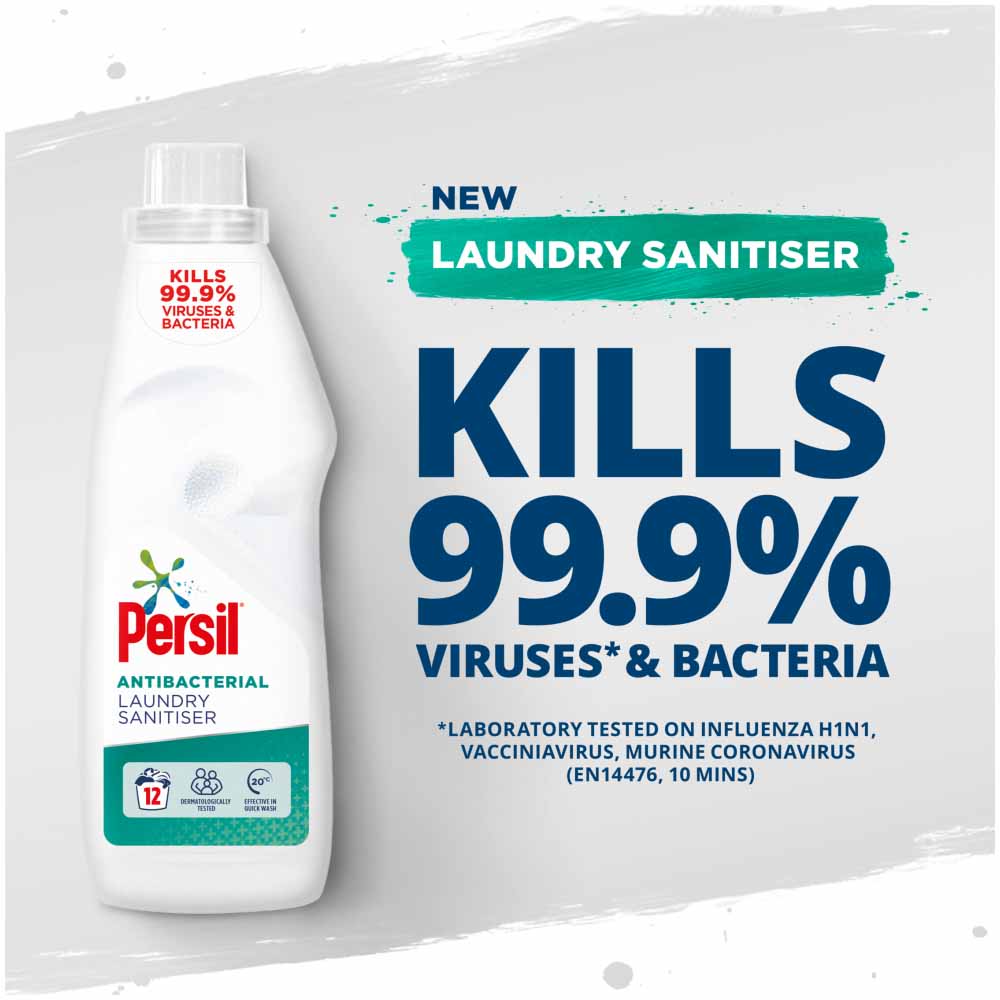 Persil Antibacterial Laundry Sanitiser 1.2L 12 Washes Image 9