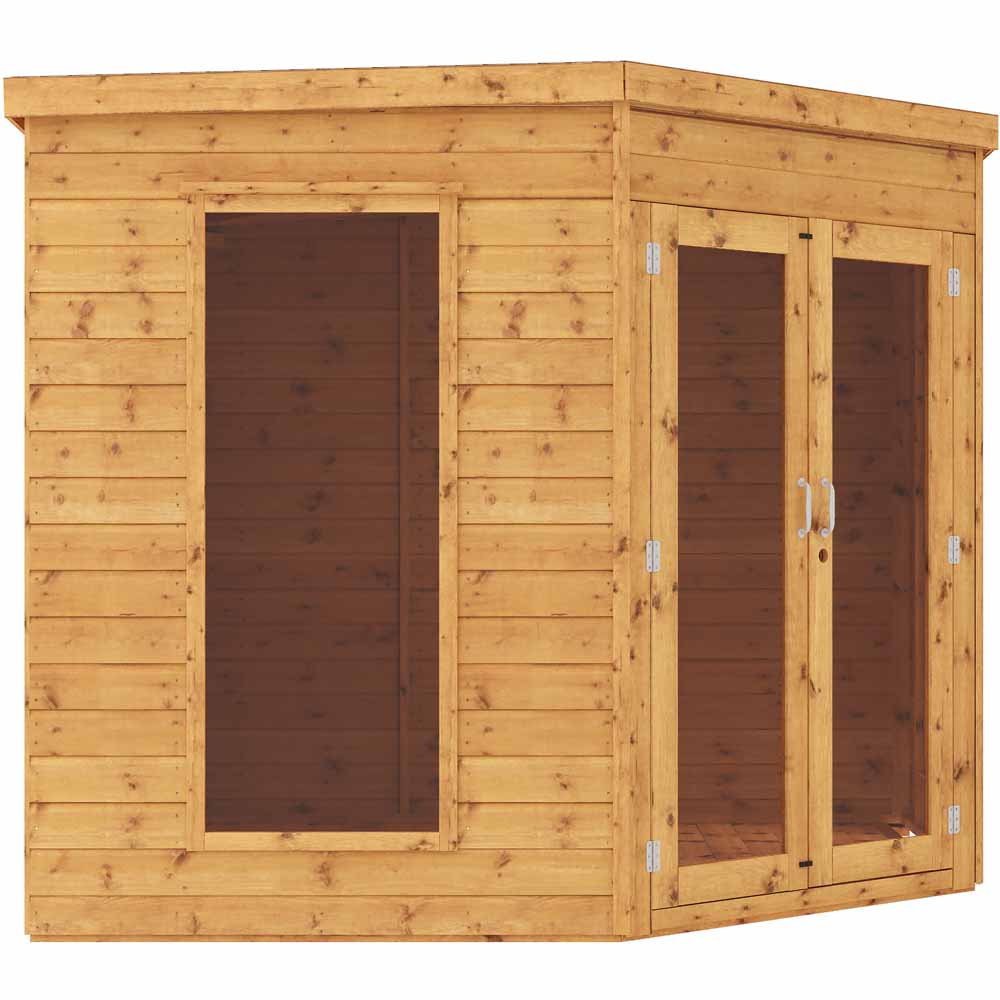Mercia 8 x 8ft Double Door Premium Corner Summerhouse Image 9