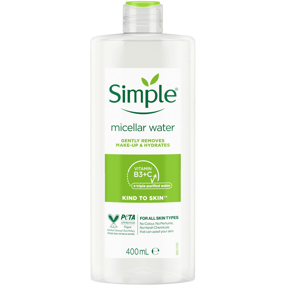 Simple Kind to Skin Micellar Cleansing Water 400ml Image 1