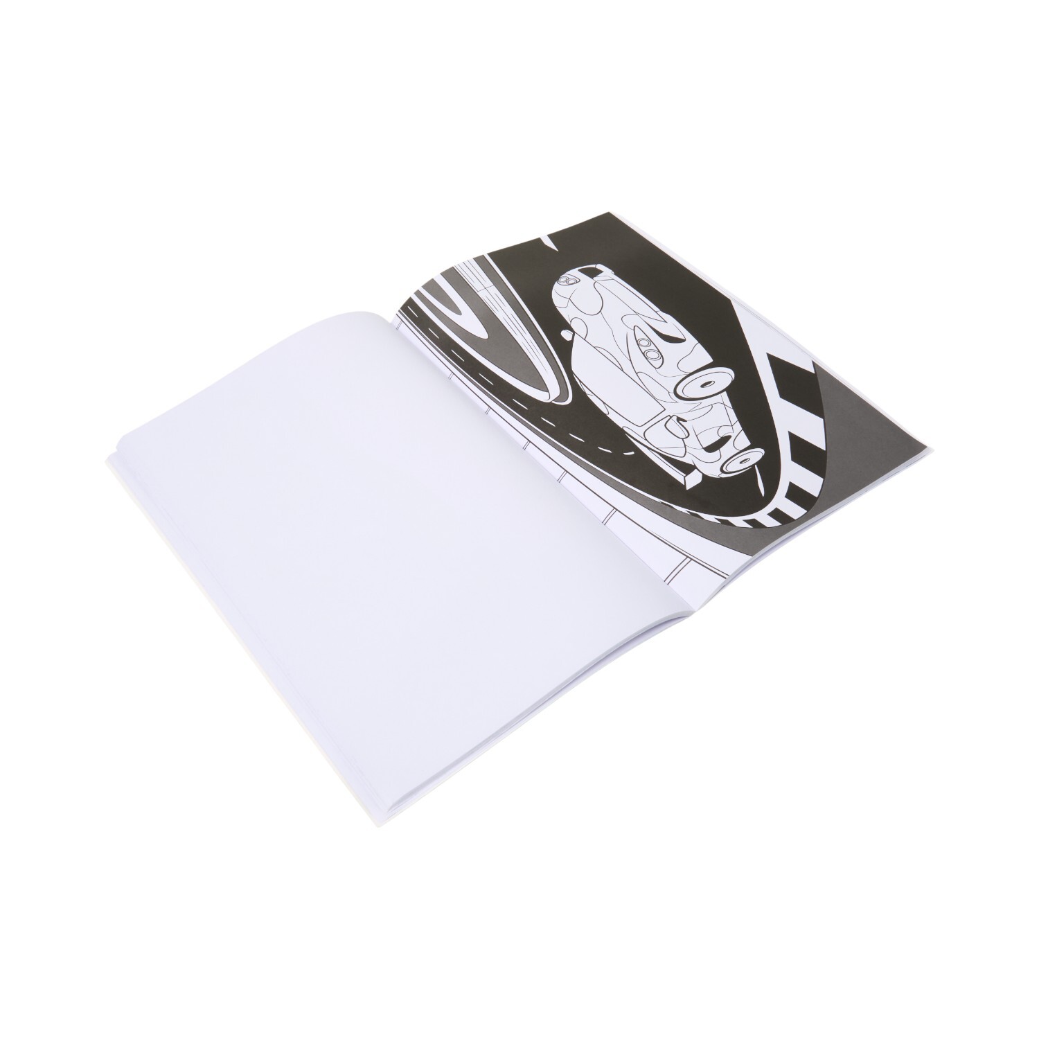 Colour Your Own Sport Car Book Image 3