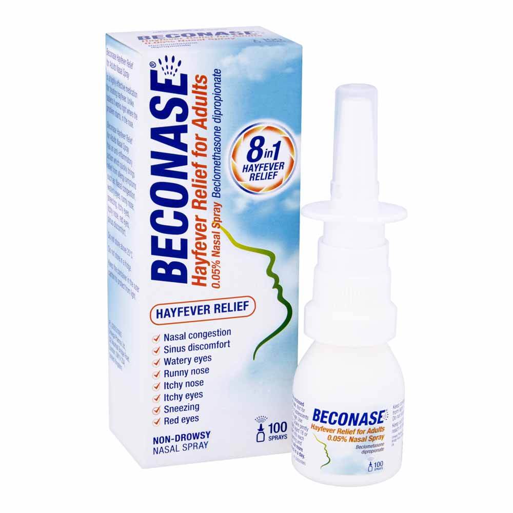Beconase Allergy Relief Spray 100 Sprays Image 2
