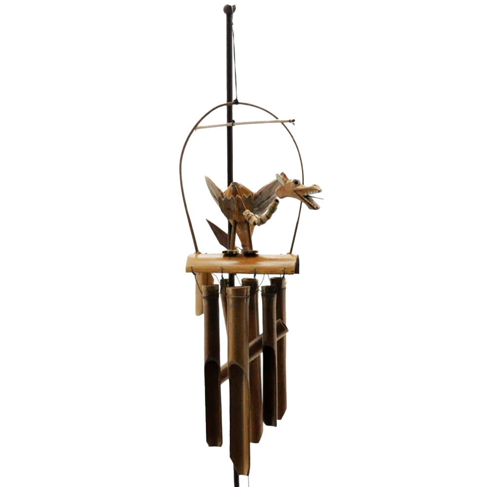 Acacia Home Brown Dragon Windchime Image