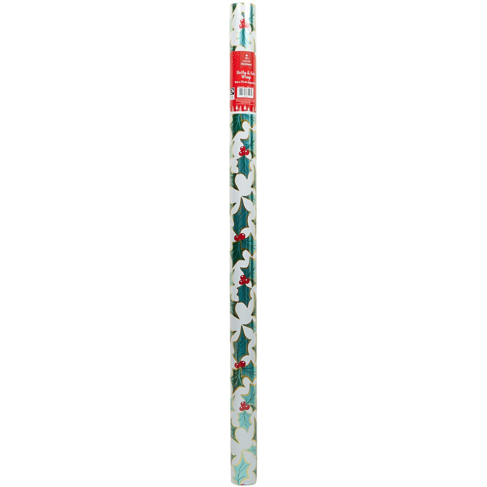 Holly or Car Gift Wrap Image 3