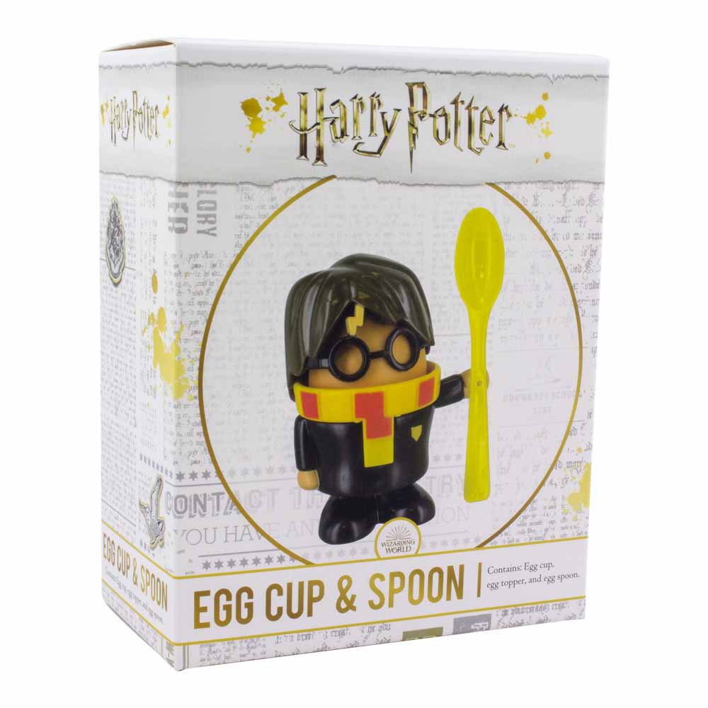 Harry Potter Egg Cup and Spoon Image 1
