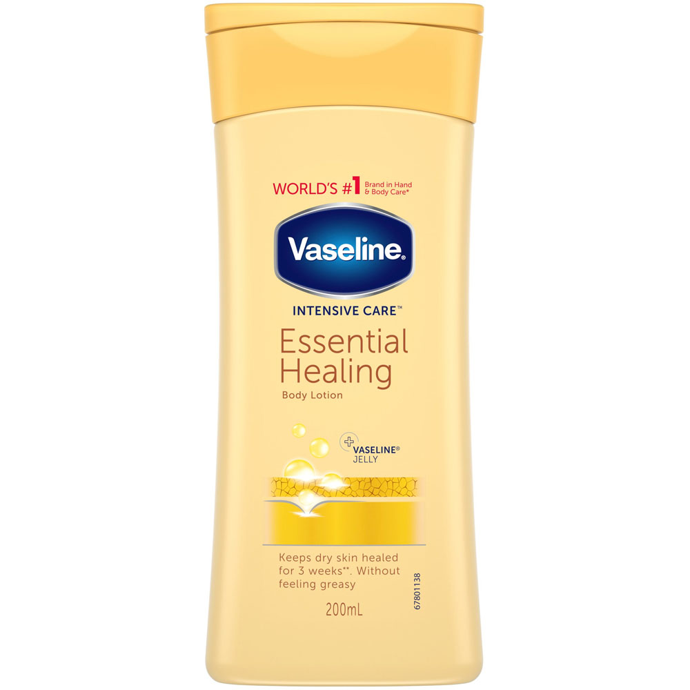 Vaseline Essential Healing Body Lotion 200ml Image 1