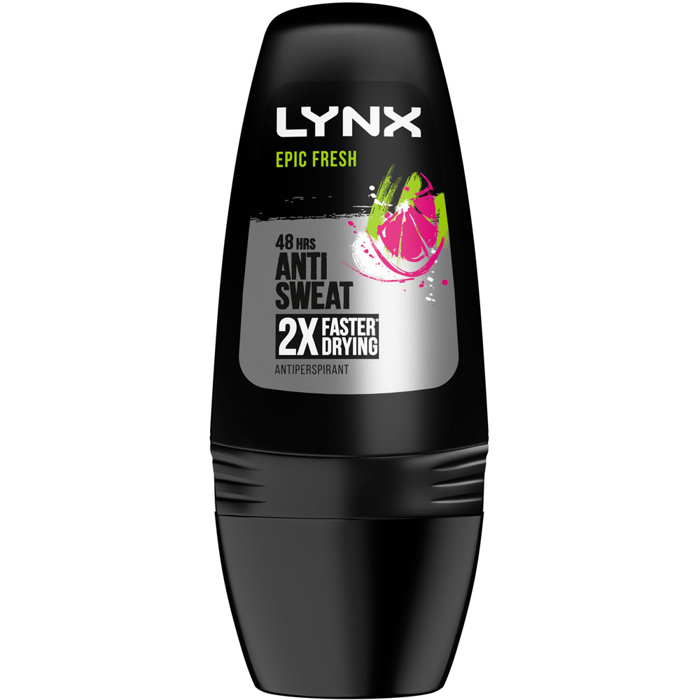 Lynx Epic Fresh Deodorant Roll On For Men 50ml Image 1