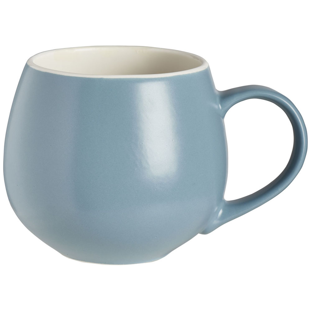 Wilko Aqua Blue Soft Touch Mug Image 1