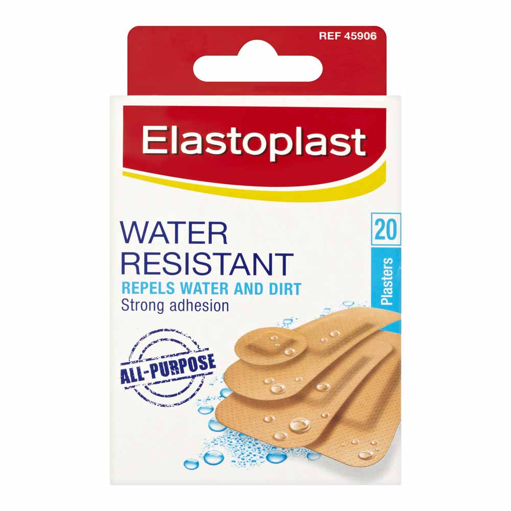 Elastoplast Water Resistant Plasters 20 pack Image 1