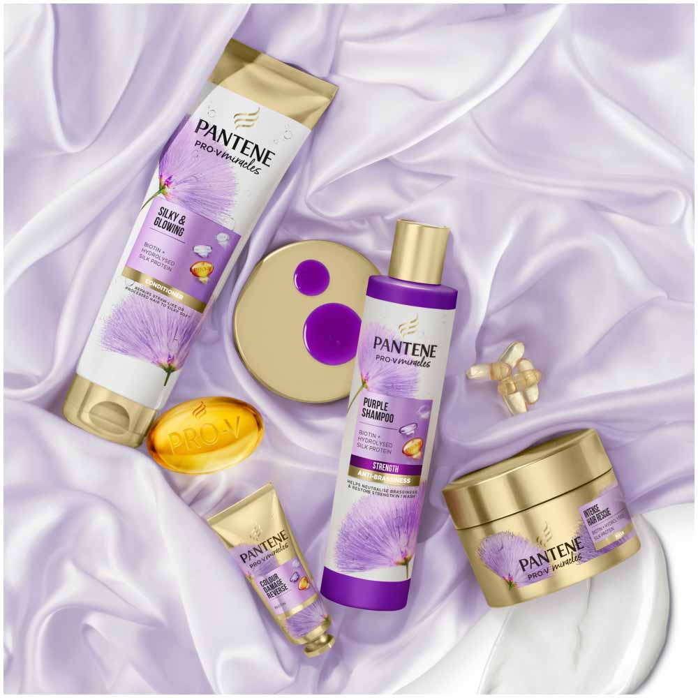 Pantene Pro V Miracles Purple Shampoo Case of 6 x 225ml Image 6