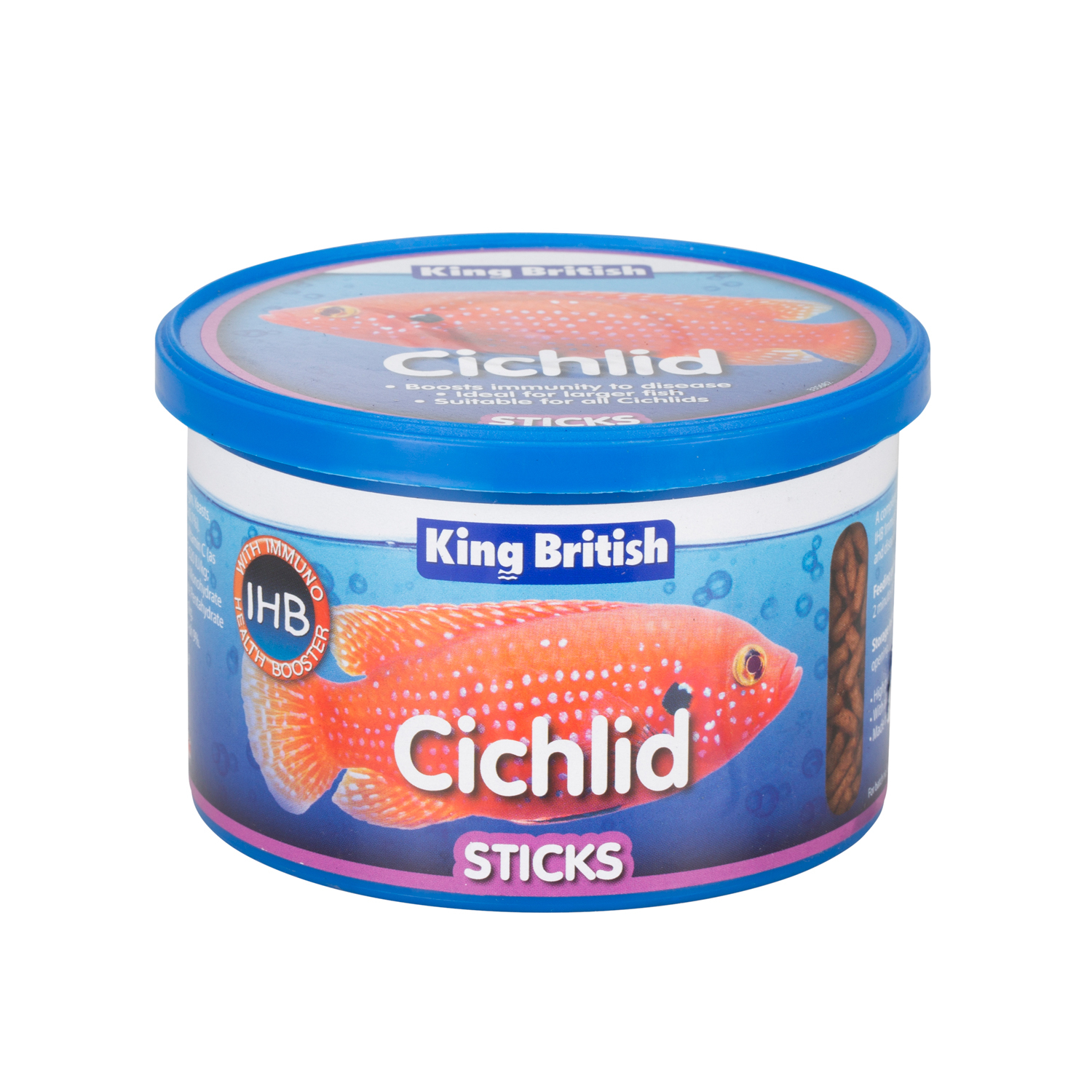 King British Cichlid Floating Stick Food Image