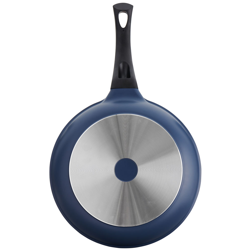 Wilko 28cm Blue Cast Aluminium Frypan Wilko