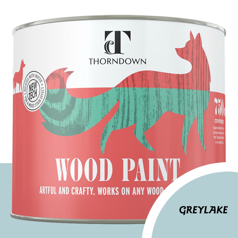 Thorndown Greylake Satin Wood Paint 750ml Image 4