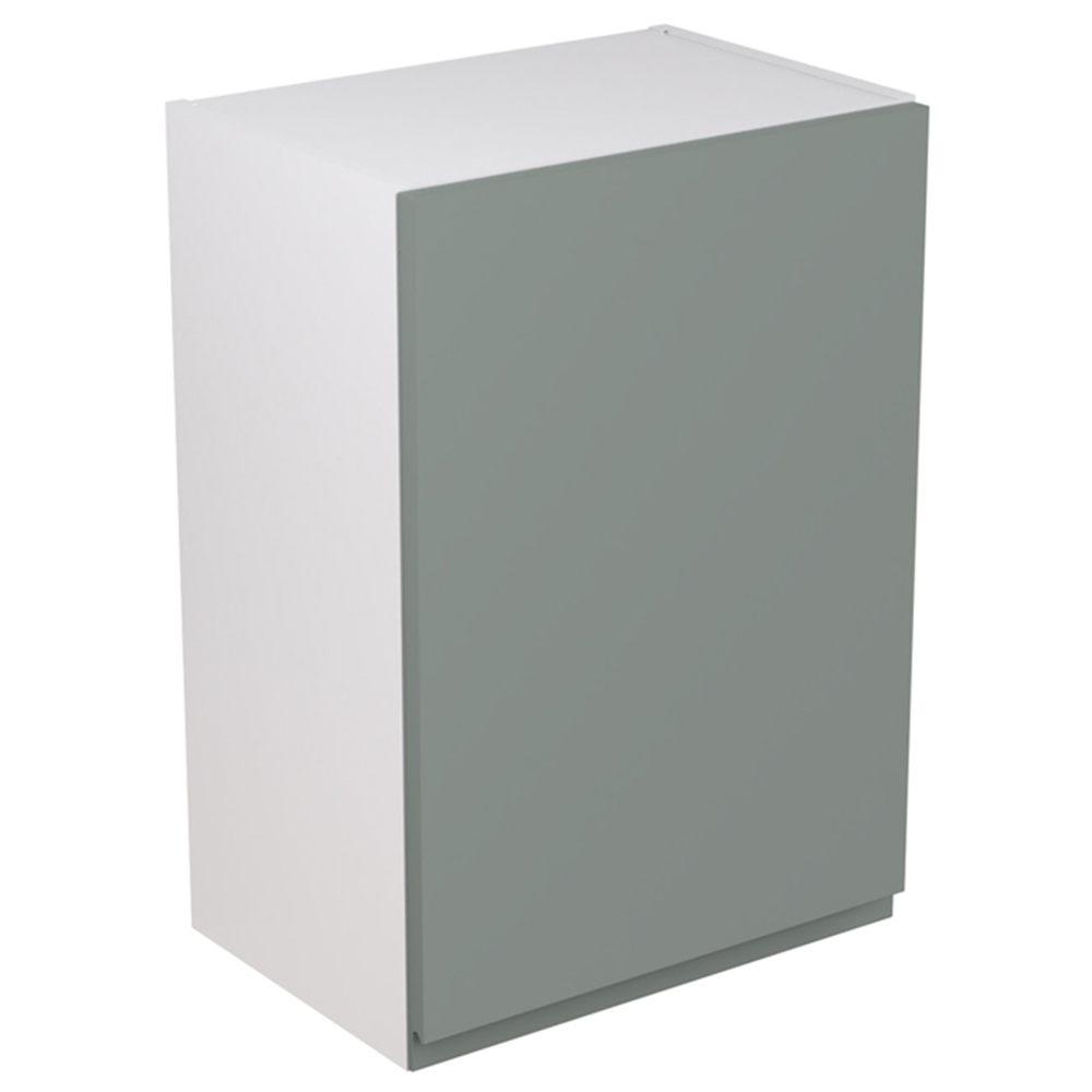 Kitchen Kit J-Pull Matt Sage Green Wall Kitchen Cabinet Flatpack 500mm Image 1