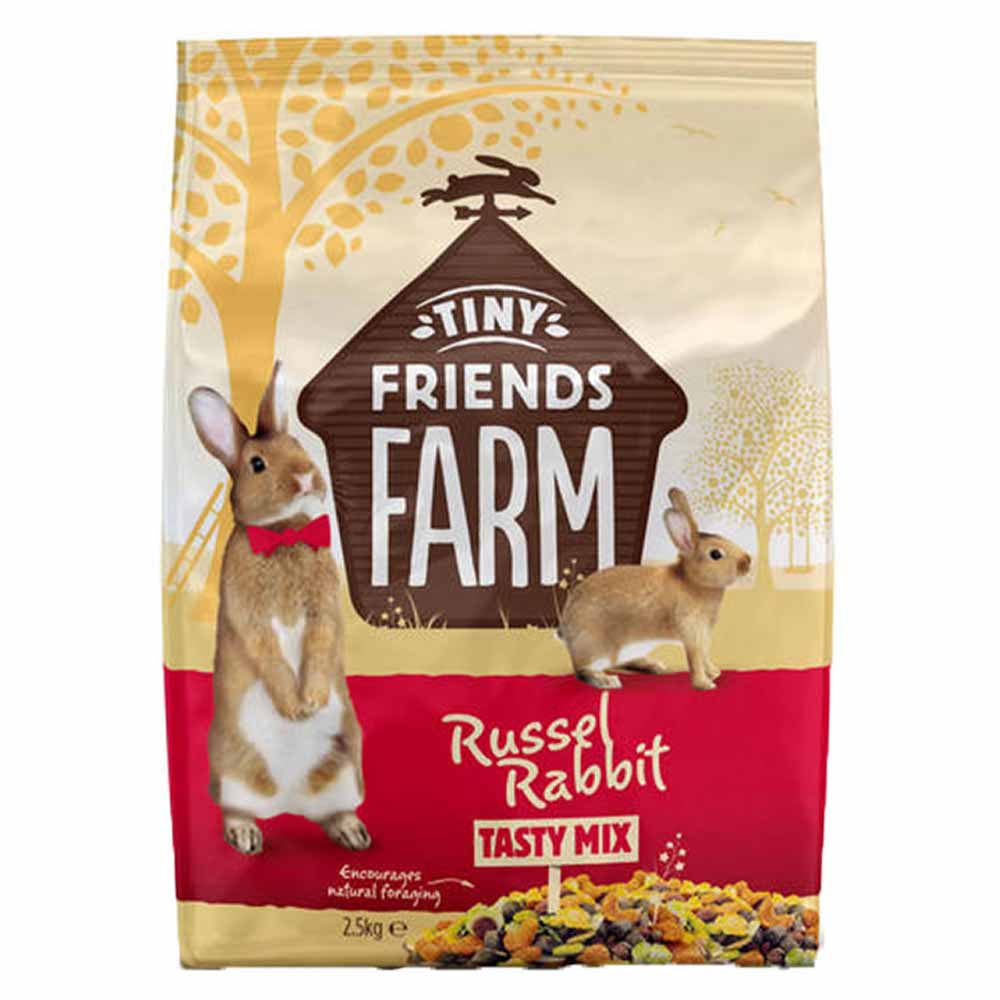 Tiny Friends Farm Russel Rabbit Mix 2.5kg Image 1
