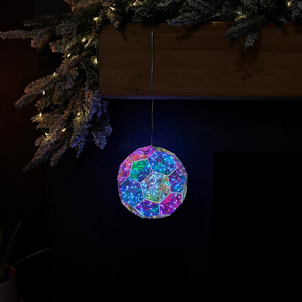 Samuel Alexander Light Up Christmas Dream Ball 15cm Image 5