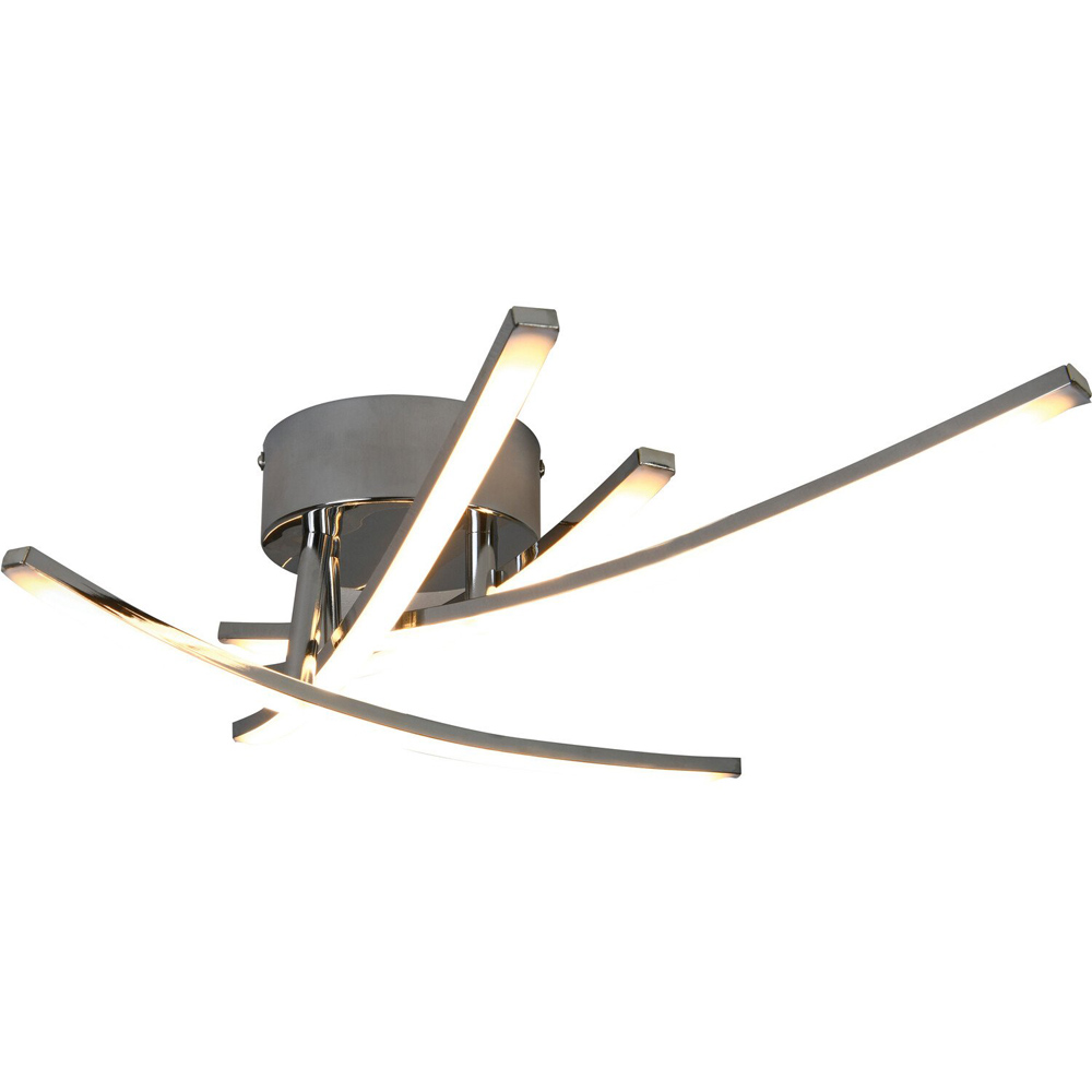 Arizona Chrome LED Ceiling Light Image 3